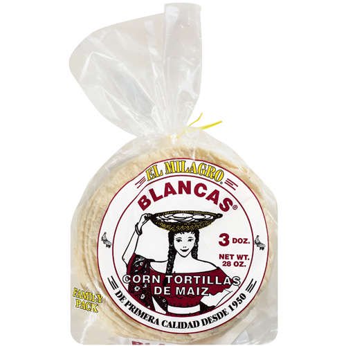 El Milagro El Milagro Blancas Tortillas, 3 ea