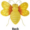 thumbnail image 2 of Metal Bee Wall Decor Outdoor Garden Metal Wall Art Hanging Decorative Metal And Glass Indoor Home Hanging Decorations For Fence,patio,living Room(1pcs, 2 of 5
