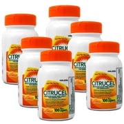 6 Pack - Citrucel Fiber Therapy Caplets, 100 Count Each