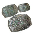 thumbnail image 3 of Red Pomegranate Gilded Tableware ROMOS 6" x 5" Pearl Silver Dish 1 Piece, 3 of 3