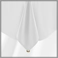 thumbnail image 5 of Lann's Linens 5 Pack 90 x 132 Inch Rectangular Tablecloth, Washable Polyester Fabric Table Cloth for Dining Tables, Restaurants, Weddings - White, 5 of 8