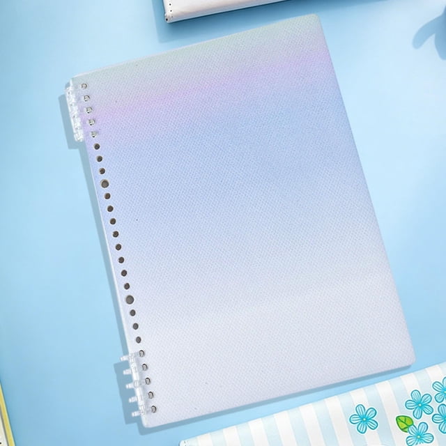 Cheapark B5 Detachable Loose Leaf Notebook Refillable Writing Journal Book Note Taking Study Work Back to School Flexible Multi-Use Notebook