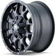 thumbnail image 3 of 17x9 Mayhem Warrior Matte Black Wheel 6x135/6x5.5 (-12mm), 3 of 5