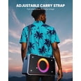 thumbnail image 4 of Altavoz Bluetooth GFEEN con micrófono de 100 W, 15 horas de reproducción, 4 of 8