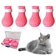 thumbnail image 1 of Fundas para garras de gato, botas para gatos solo para gatos, zapatos antiarañazos para gatos, zapatos ajustables antiespinillas, pata de gato de silicona suave, 1 of 5
