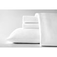 thumbnail image 2 of Dormisette  Luxury German Flannel 6-ounce Hemstitch Bed Sheet Set White Queen Flannel, Cotton Striped, Solid Color Farmhouse, Modern & Contemporary,, 2 of 5