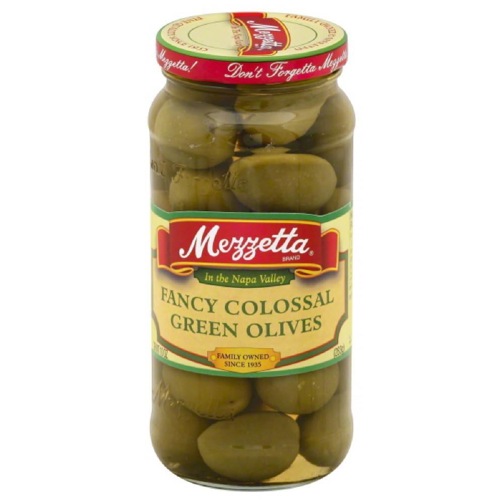 Mezzetta Fancy Colossal Green Olives 10 Oz Pack Of 6 Walmart 