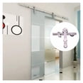 thumbnail image 1 of 8.2 FT Stainless Steel 304 Barn Glass Sliding Barn Door Hardware Track ,Easy to Install, 1 of 6