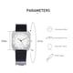 thumbnail image 3 of Generic Reloj de cuero retro para mujer con esfera cuadrada y correa ajustable, disponible en varios colores., 3 of 6