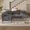Khaki Black, variant on Leopard Print Sectional Sofa, 3 Seat Oversized Chenille L Shaped Modular Couch , Deep Seat Animal Print Couch with Tassel Trim & Pillows for Living Room, Brown Black