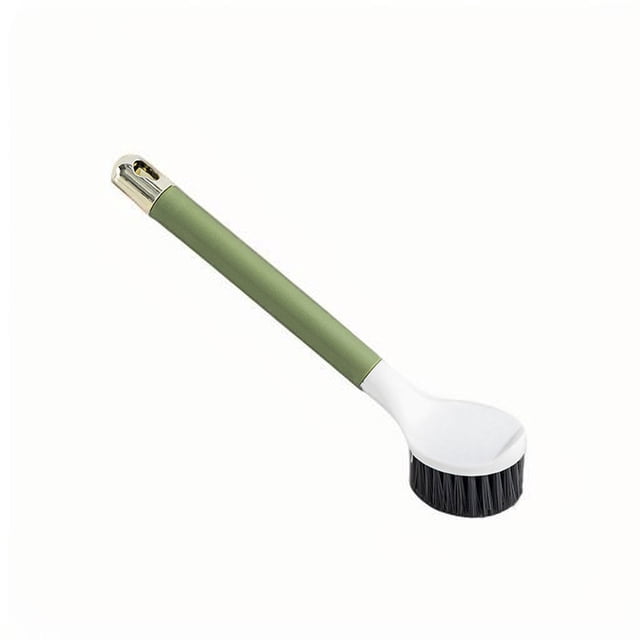 Cepillo Multifuncional para Ollas y Sartenes de Cocina con Mango Largo Mhn240903007 | Estropajo Lavavajillas con Cerdas Suaves de Nailon Antirayaduras | Diseño Ergonómico Apto para Detergentes | Herr