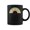 Black, variant on Hippie Rainbow Make Art Not War Custom Coffee Mugs
