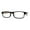 Black Brown +1.00, variant on Mens Classic Rectangle Wood Grain Spring Hinge Arm Plastic Reading Glasses Black Brown +4.0