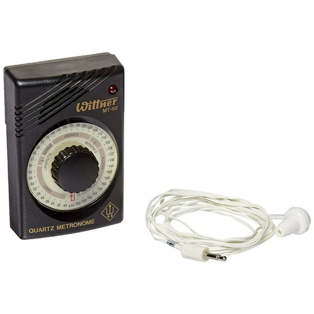 MT50 Quartz Metronome, Tempo range 40208 beats per minute By Wittner