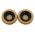 thumbnail image 1 of sweethay Almohadillas para los oídos Cojín para auriculares Protección auditiva de cuero Esponja Auriculares Reemplazo de piezas de repuesto Relojes inteligentes Marrón, 1 of 6