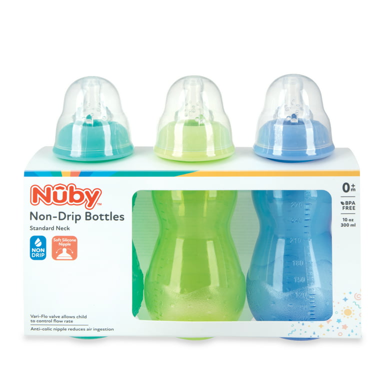 Non-Drip Standard Neck Bottle (3 Pack)