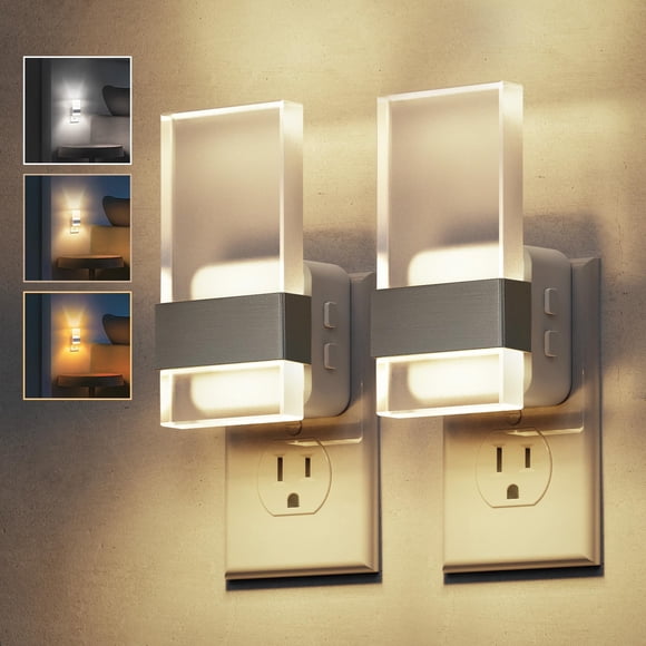 Luz Nocturna L LOHAS LED 3CCT 2000K/3000K/5000K Crepúsculo a Amanecer
