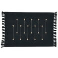 thumbnail image 2 of Saro Lifestyle Fringe Line Placemat (Set of 4), 2 of 5