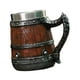thumbnail image 5 of Taza medieval para bebidas, jarra de cerveza de barril con asa, vaso de camping, cubo de resina Estilo A, 5 of 9
