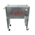 thumbnail image 1 of Leigh Country CP 98104 Glacière Roulante Coca-Cola Galvanisée, 60 Pintes,, 1 of 4