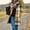 Yellow, variant on NominalSnug Women Plaid Shacket Jacket Trendy Fall Casual Button down Mid Length Outwear Fall Winter Outfits with Pockets