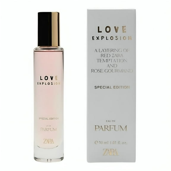 Zara Love Explosion Special Edition Perfume for Women EDP Eau De Parfum 30 ML (1.0 FL. OZ)