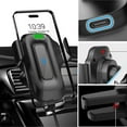 thumbnail image 4 of Aihimol Smart Wireless Car Charger,Max 15W Wireless Charging Auto Clamping Car Mount,Wireless Automatic Sensor,For Most Smart Phone, 4 of 9