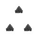 thumbnail image 5 of Sidaley Universal motocicleta parabrisas tornillo tuerca surtido M5x16mm motocicleta parabrisas pernos actualización repuestos negro Type1 NO1, 5 of 6