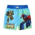 thumbnail image 2 of Transformers Optimus Prime Bumblebee Starscream UPF 50+ Swim Trunks Shorts Bathing Suit (Boys), Sizes 4-12, 2 of 7
