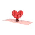 thumbnail image 3 of yuksok Valentine's Day Cards Birthday Card Heart Tree Card for Festival Fathers Day, 3 of 9