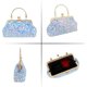 thumbnail image 5 of LHSHID Women Mini Glitter Sequin Evening Handbag Clutch Metal Top-handle Bag Chain Strap Cross-body Bag, 5 of 6