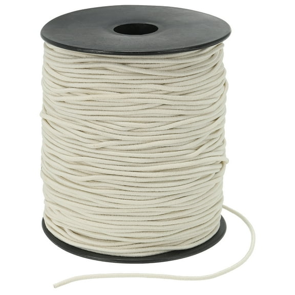 Uxcell Elastic Cord, 1.5mm Stretchy Elastic String 100 Yards for Jewelry Making, Necklaces, Beading and Crafts DIY, Beige
