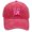 A-Red189, variant on Ttongbb Hats Breast Cancer Awareness Pink Ribbon Heart Wing Embroidered Washed Multi-Color Baseball Hats Soft Caps For Party