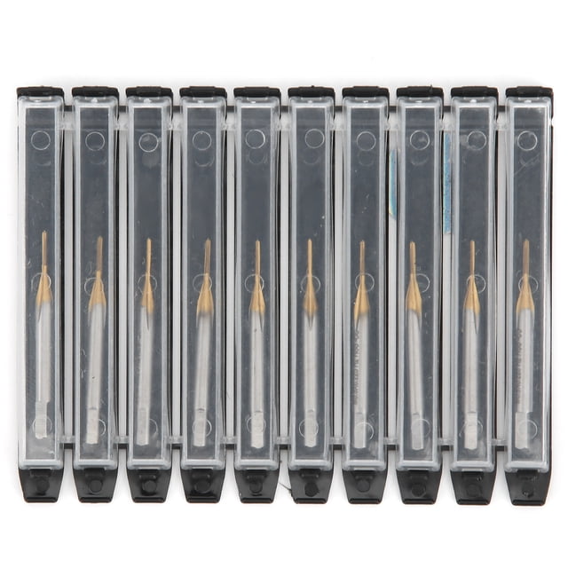 10 Uds. Brocas de acero de alta velocidad para grifo de tornillo M0.9x0.225 para fabricación de maquinaria de Reparación de bicicletas estándar japonés