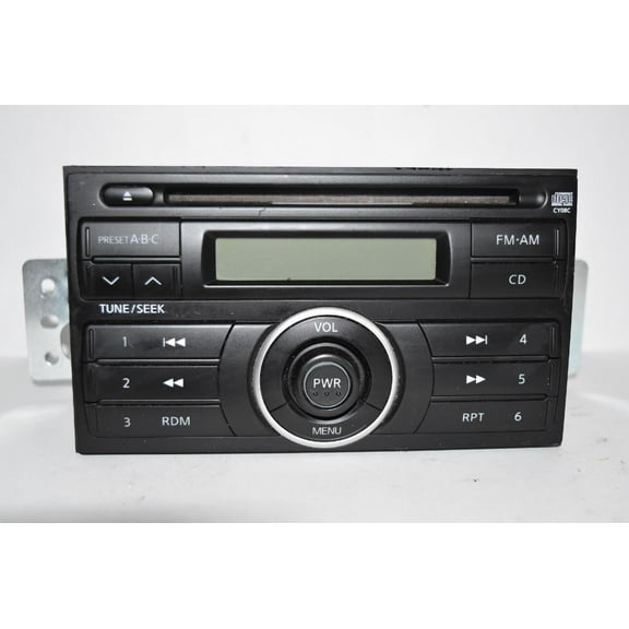2007-2009 NISSAN VERSA RADIO STEREO CD PLAYER CY08C 28185 EM30A