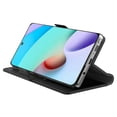thumbnail image 2 of For Xiaomi Redmi Note 14S 4G Case Stand PU Leather Phone Cover Card Holder Mirror - Black, 2 of 5