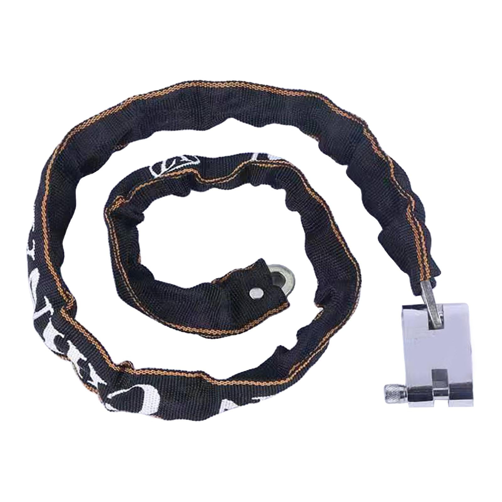 DimyFew Bike Chain Lock Scooter Heavy Duty Security Lock Motorcycle Gate Fence Link Lock 110cm