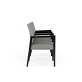 thumbnail image 3 of Pemberly Row Waiting Reception 3 Seat Tandem Seating Wood Frame in Gray, 3 of 5
