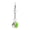 Green, variant on LEFTHIGH Home Four Leaf Clover Keychain Green Glass Crystal Ball Pendant Keyring Good Luck Charm Gift for St. Patrick's Day Birthday Party Home Decor