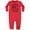 Red, variant on Inktastic Summer Vacation Mode Anna Maria Island Florida Baby Fleece Romper
