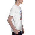 thumbnail image 3 of Copa America Usa 2024 T-Shirt à Manches Courtes Basique pour Hommes Mode Blanc Grand, 3 of 5