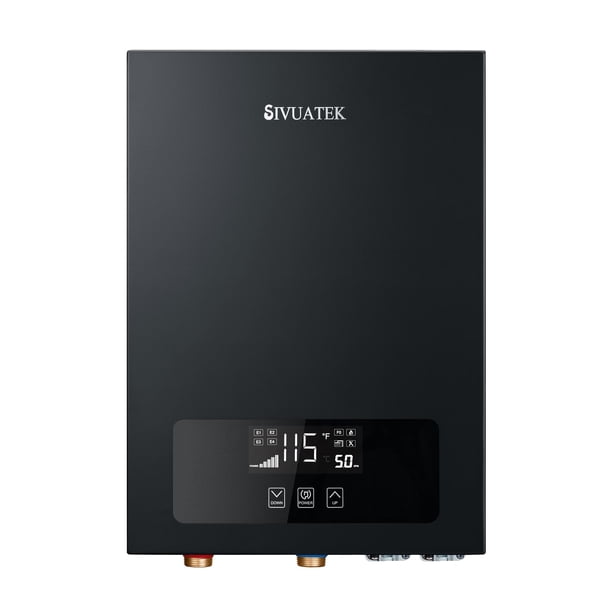 Calentador de agua eléctrico sin tanque SIVUATEK V7B-240B 24kW 240V