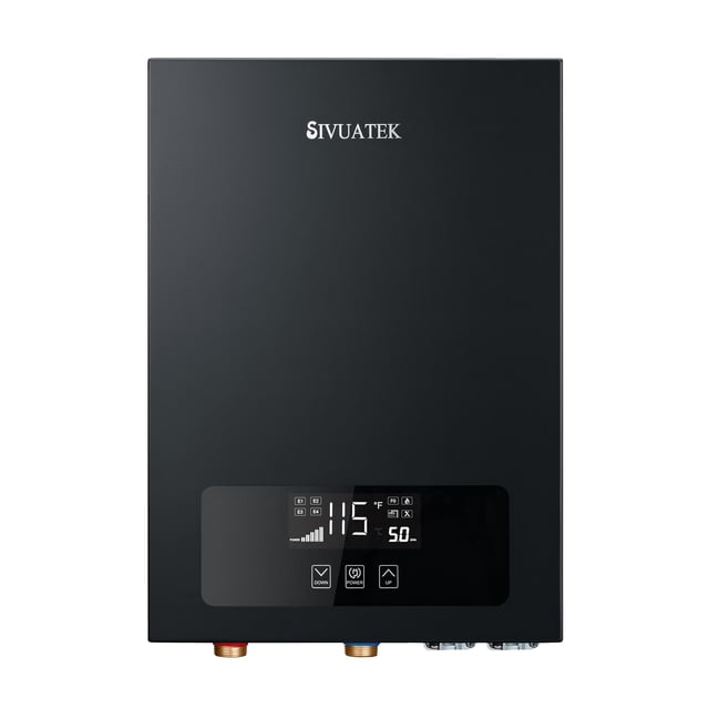 Calentador de agua eléctrico sin tanque SIVUATEK V7B-240B 24kW 240V