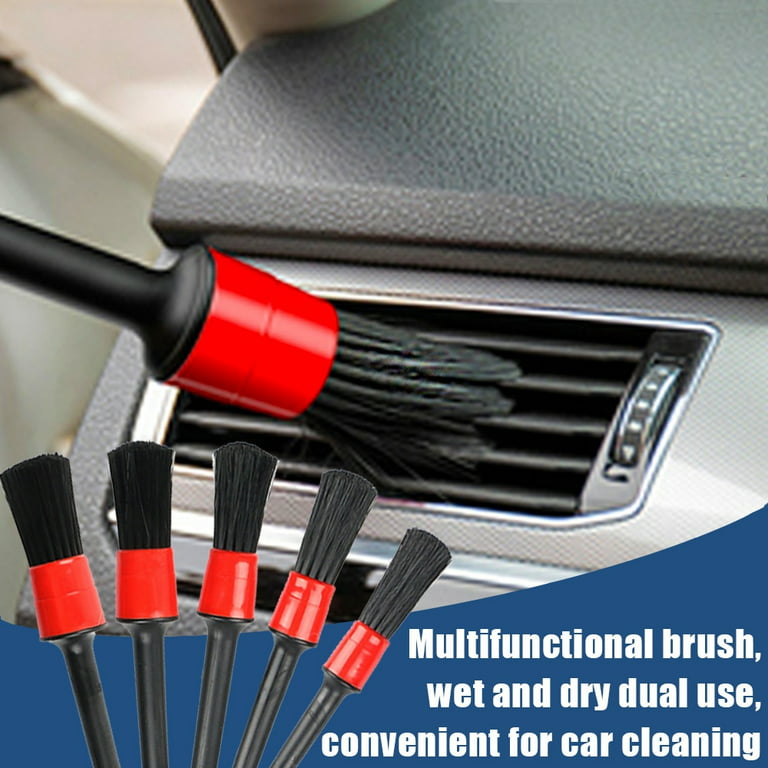 HOTBEST 13pcs Detailing Brush Set, Brush ​Car Detailing Kit, Car ​Brush  Detailing Brush Set Dirt Dust Clean Brushes For Car Interior Exterior  Leather Air ents Cleaning 
