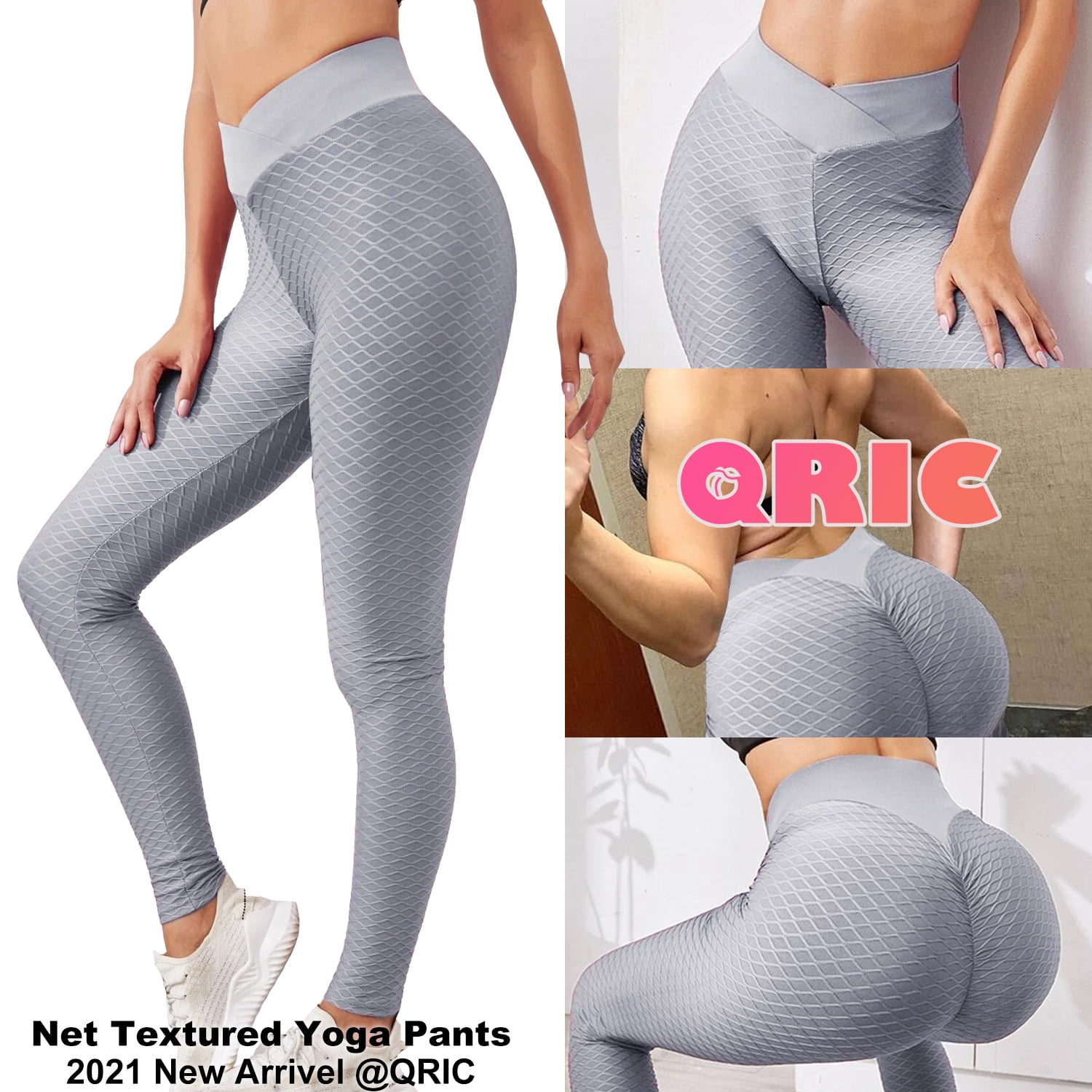JURTEE Women Anti Cellulite Yoga Leggings Honeycomb Textured Cross Back Bodysuit Gym Running Sports Shorts Butt Lifting Tight Short Pants 