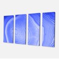 thumbnail image 2 of Dark Blue Agate Structure - Abstract Canvas Art Print, 2 of 3