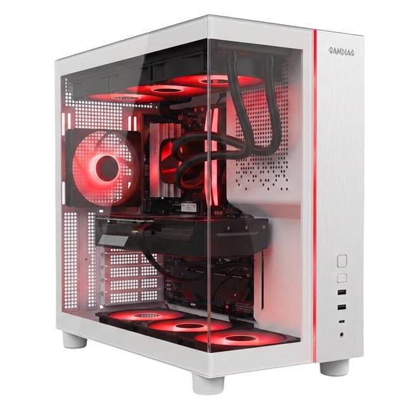 Skytech Gaming Tempest Gaming PC, AMD Ryzen 7 7800X3D 4.2GHz, NVIDIA RTX 5070 12GB VRAM, 2TB Gen4 NVMe SSD, 32GB DDR5 RAM 6000, 850W GOLD ATX 3 PSU, 360 ARGB AIO , Wi-Fi 5, Windows 11, Desktop