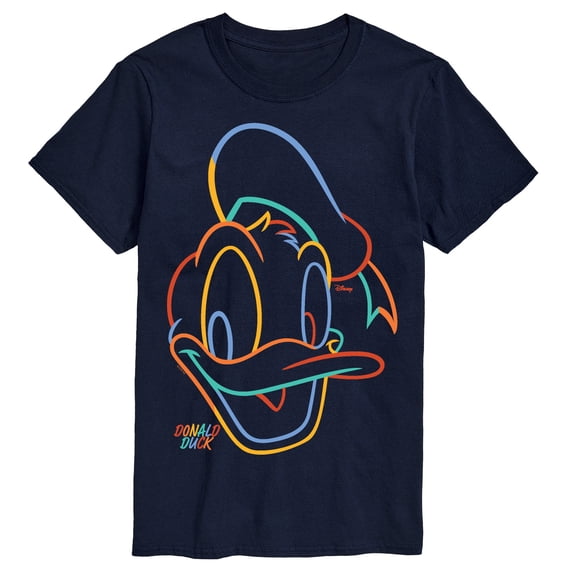 Disney - Donald Color Portrait - Men's Short Sleeve Graphic T-Shirt