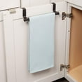 thumbnail image 4 of iDesign Marcel Steel Over Cabinet Dish Towel Bar, 9.7 in x 2.4 in x 5.6 in, Bronze, 4 of 5