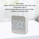 thumbnail image 4 of Despertadores Digitales Para Dormitorios, Reloj Digital LED, 2 Configuraciones De Alarma, Pequeño Reloj Despertador Electrónico Multifuncional Con Visualización De Fecha, 4 of 7